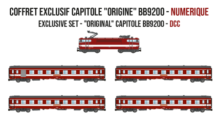 BB9200 CAPITOLE exclusive set - DCC