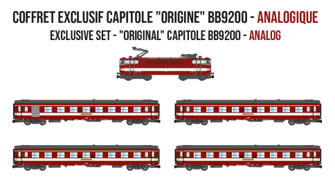 PACK : Coffret BB9200 CAPITOLE +...