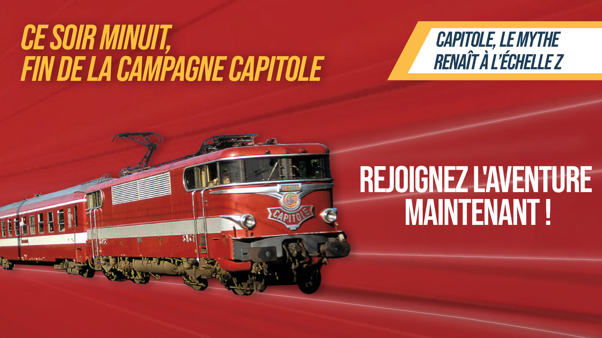 Dernières heures pour rejoindre l'aventure Capitole ! 